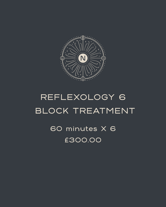 Reflexology 6 Treatment Block