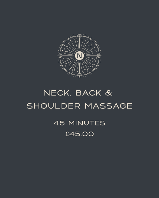Back, Neck & Shoulder Massage