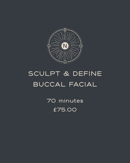 Sculpt & Define Facial with Buccal Massage.